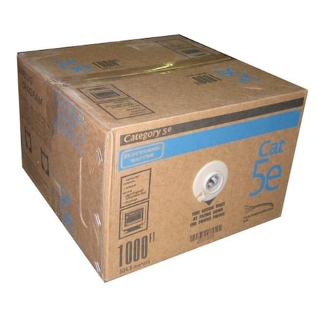 Homevision Technology Homevision Technology CAT5211000B Electronic Master 1000-Ft UTP Cat5e Network Cable- Blue CAT5211000B